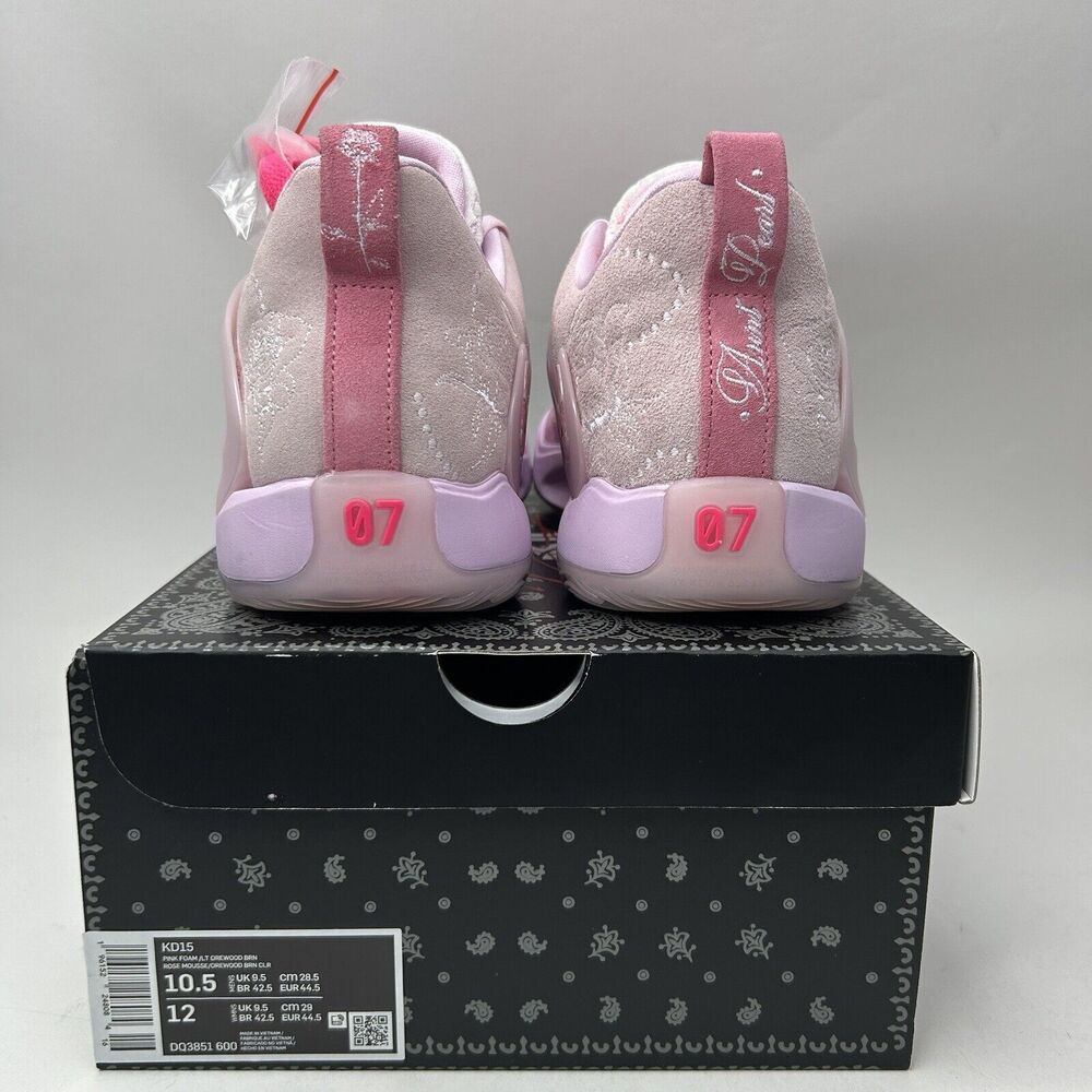 Nike KD 15 “Aunt Pearl/Pink Foam” 2023 - Picture 4 of 4